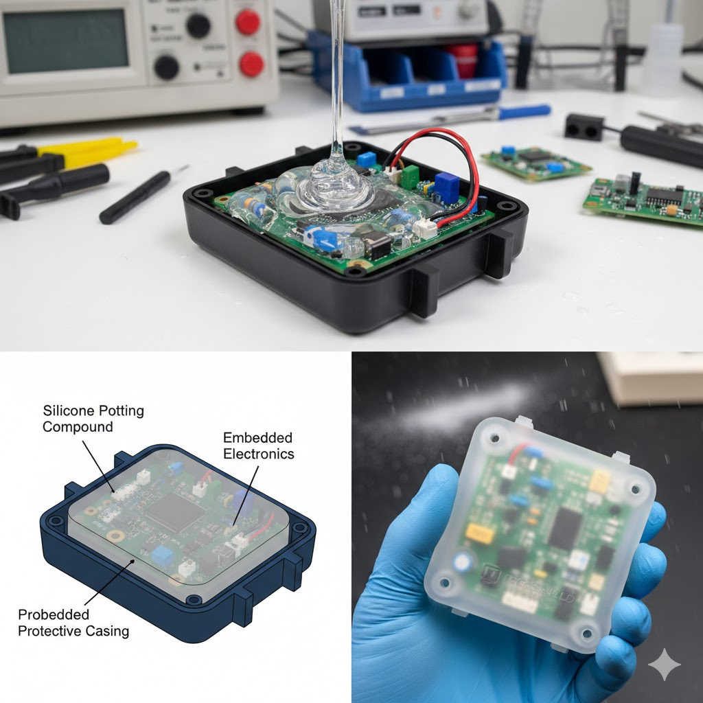 Silicone Potting for Electronics